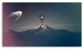 Surreal Mountain HD Wallpaper For High Definition WqHD Qwxga