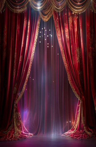 Stage Curtain Wallpaper