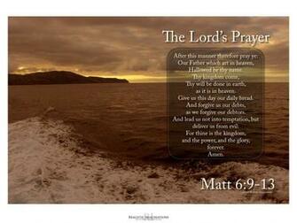 Lords Prayer Wallpaper