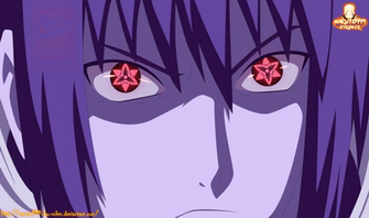 Uchiha Sasuke Mangekyou Sharingan Wallpaper