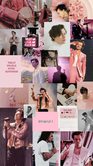 Harry Styles Collage Wallpaper