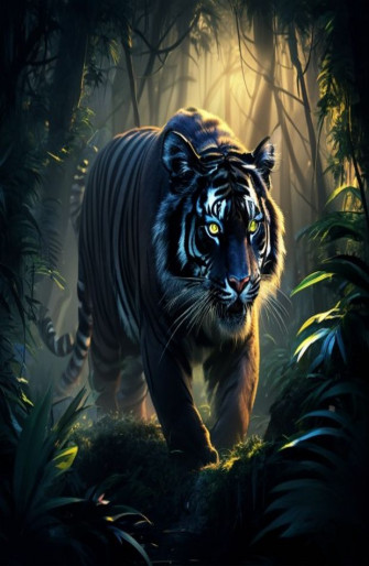 Black Tiger Wallpaper