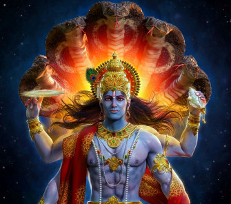Artstation Lord Vishnu The Protector Yash Deval Wallpaper
