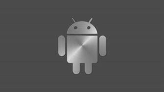 Android Metal Logo Wallpaper For Desktop
