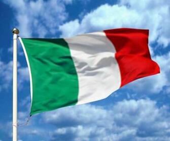 Italian Flag Wide High Resolution Wallpaper