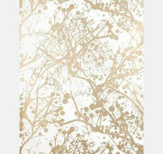 Wilderness Gold Wallpaper Home Life Decor