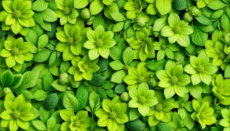 Green Flower Wallpaper