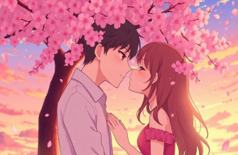 Anime Kiss Wallpaper