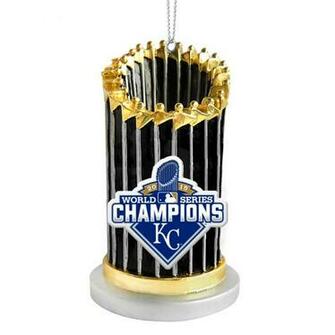Kansas City Royals World Series Champions Trophy Ornament