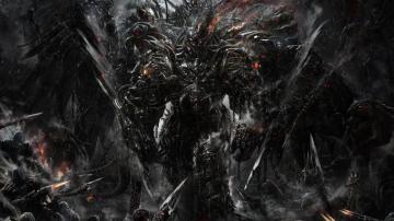 Transformers Megatron 3d Wallpaper Gothic Fantasy Art Dominance