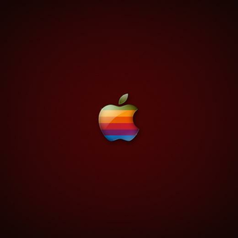Newest iPad Wallpaper Apple Logo Classic