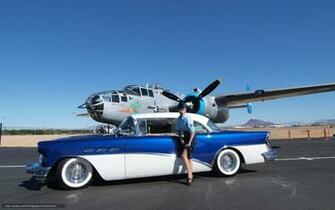 Wallpaper Car Retro Clasic Girl Desktop In