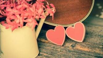 Vintage Love At Guitar Wallpaper