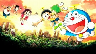 Doraemon And Friends Wallpaper