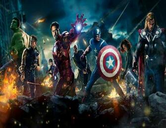 The Avengers iPad Wallpaper Mini
