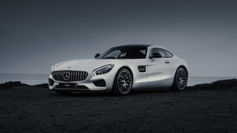 White Mercedes Amg Gts Wallpaper HD Cars 4k