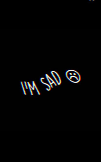 Depressing I M Sad iPhone Wallpaper