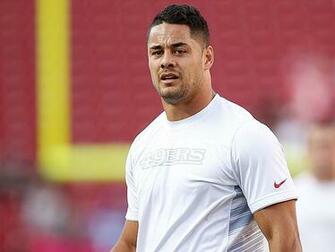 Jarryd Hayne Nfl Cam Inman Card San Francisco 49ers Practice