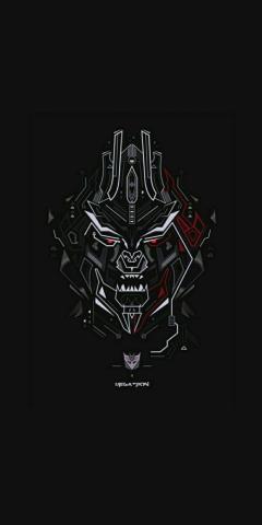 Megatron iPhone Wallpaper Oneplus Graffiti