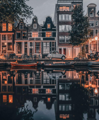 Amsterdam The Cozy City Wallpaper