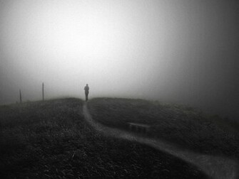Depressing Background For Though Black Can