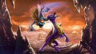 The Legend Of Spyro Dawn Dragon Wallpaper