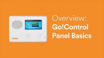 Vivint Go Control Panel Basics Video Support Hub