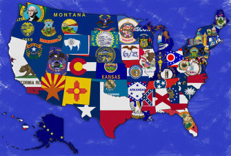 United States Map Wallpaper