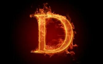 Fire Alphabet Wallpaper Maceme