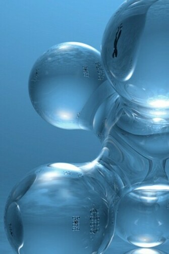 Am Nathalie Sarah 3d Bubbles Wallpaper