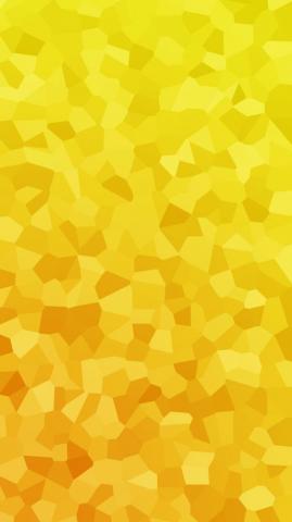 Yellow Pieces Abstract Geometric Wallpaper