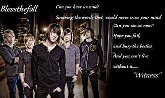 Blessthefall Lyrics By Xxfrozeninsorrowxx