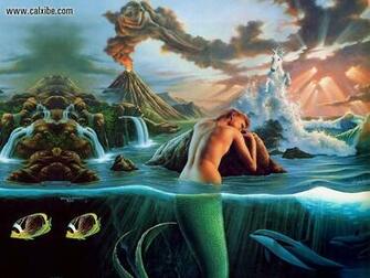 Drawing Painting Robert Wyland Desktop Wallpaper Nr