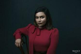 Mindy Kaling Image Yahoo Style Photoshoot