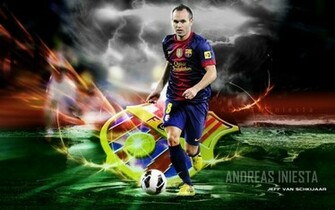Andres Iniesta HD Wallpaper