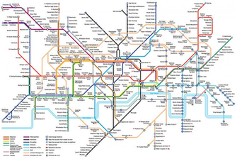 London Underground Map Cell Phone Wallpaper