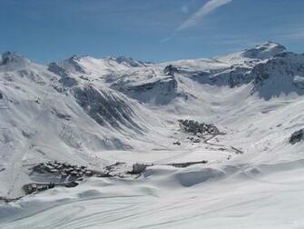 Mountain Valley Ski Resort Tignes France Wallpaper And Image