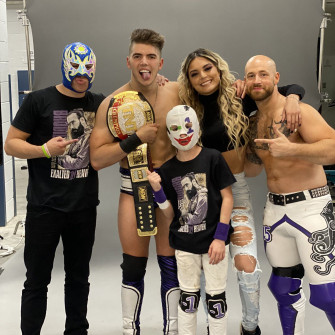 Sammy Guevara Already Got His Own Tnt Title Belt Cageside Seats