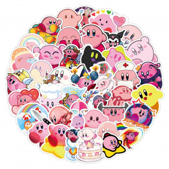 Amazon Kirby Game Stickers Pcs Valentine S Day Cartoon