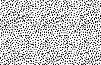 Black White Dalmatian Print Wallpaper Mural Murals