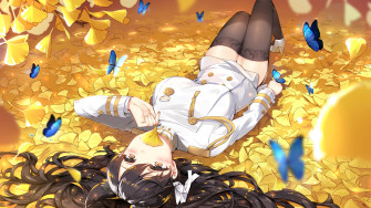 Azur Lane Atago Anime Girl 4k Wallpaper