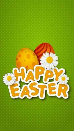 Happy Easter iPhone Wallpaper