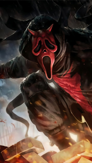 Ghostface Dead By Daylight 4k Wallpaper