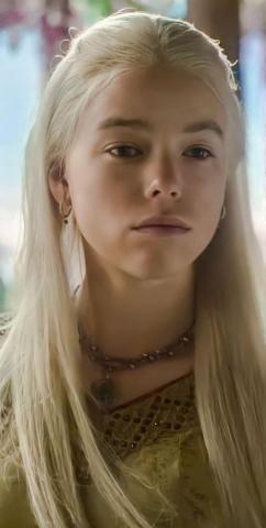 Rhaenyra Targaryen Wallpaper House Of The Dragon In Silver