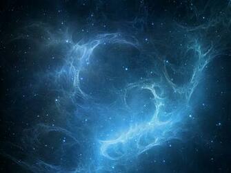 Full HD Wallpaper Space Stars Blue