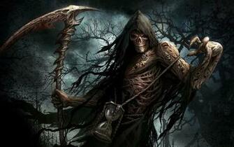 Scary Grim Reaper Wallpaper