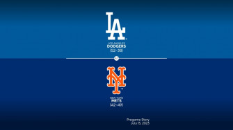 Dodgers At Mets July Title Slate Mlb