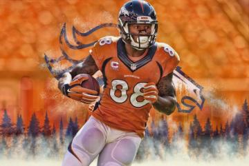 Demaryius Thomas Wallpaper HD Teahub Io
