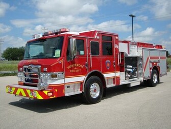 Vehicles Pierce Fire Truck Engine Wallpaper