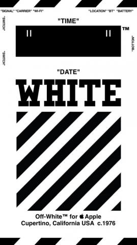 Off White Supreme Wallpaper On